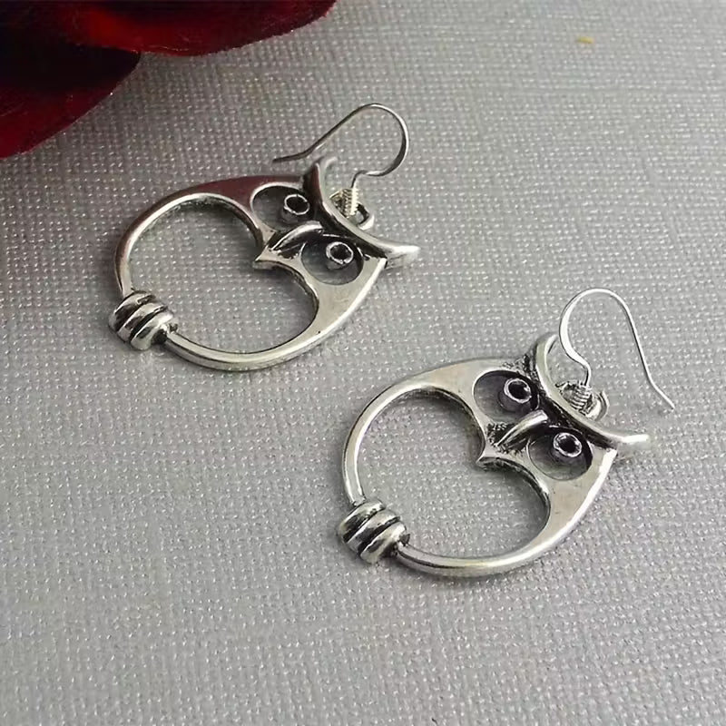 Nocturne Owl Grace Earrings